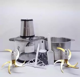 تصویر خردکن سیلورکرست ورتک 2 دو کاسه با کاسه پیرکس و استیل 2 تیغه 6تایی تیتانیوم مدل VORTECH 2 | ارسال رایگان SILVER CREST VORTECH 2 | ارسال رایگان