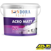 تصویر رنگ آکرومات آکریلیک ساده ساندورا کد 213 حلب 
