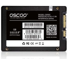 تصویر حافظه SSD اینترنال اوسکو مدل Black 002 با ظرفیت 256 گیگابایت Oscoo Black 002 256GB SSD Internal Drive