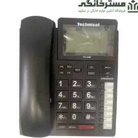 تصویر تلفن رومیزی تکنیکال مدل TEC-5860 