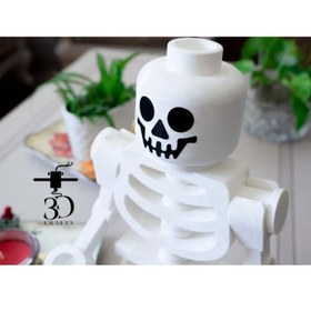 تصویر فیگور لگو اسکلت 