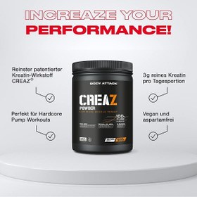 تصویر کریز کراتین بادی اتک 500 گرم Body Attack CREAZ 