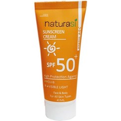 تصویر کرم ضد آفتاب ناتوراسی SPF50 بدون رنگ حجم 40 میلی لیتر 