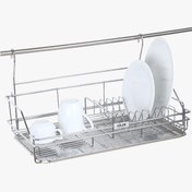 تصویر آبچکان آویز آدلان مدل A130 با سینی استیل 