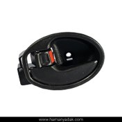تصویر دستگیره داخلی درب ساینا و کوییک سمت چپ مشکی متک 
