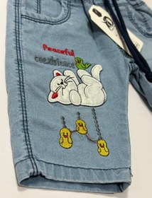 تصویر شلوارک جین 