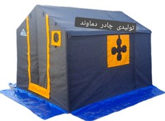 تصویر چادر اسکلتی ۳×۲ برزنتی گلشن اصفهان(برند دماوند) با لوله آفرودی Tent