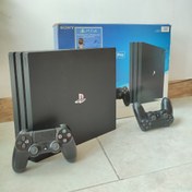 تصویر کنسول بازی سونی (استوک) کپی خور PS4 Pro | حافظه 1 ترابایت + 1 دسته اضافه PlayStation 4 Pro Copy Set (Stock) 1T + 1 Extra controller