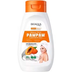 تصویر نمک بدن و حمام مدل پاپایا حجم ۴۰۰ گرم 