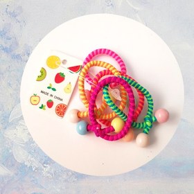 تصویر کش مو پنج تایی بچگانه 