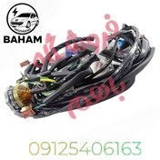 تصویر سیم کشی چراغ های جلو و فن پارس اکوماکس کد IK00539580 دناکو | دسته سیم جلو فن اکوماکس 9580 