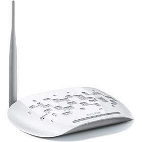 تصویر مودم کارکرده تی پی لینک +Adsl2مدل Tp_link 8151Nتک انتن - با لوازم کامل 