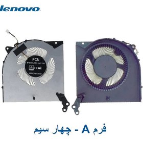 تصویر فن پردازنده و گرافیک لپ تاپ LENOVO Legion 5 15IMH05 