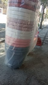 تصویر گلدان پلاستیکی دایره