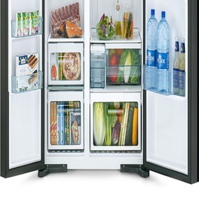 تصویر یخچال و فریزر ساید بای ساید 28 فوت هیتاچی مدل R-SX700GPUQ0 