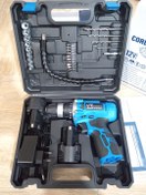 تصویر دریل پیچ گوشتی شارژی 12ولت دو باتری ویوارکس مدل VR1210V-22A VIVAREX VR1210V 22A 12V Double Battery Cordless Drill Screw driver