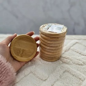 تصویر زیر لیوانی بامبو 10 عددی کدKAA-19 