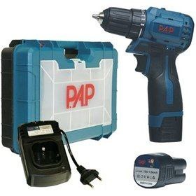 تصویر دریل شارژی 18 ولت چکشی PAP مدل 1820 PAP model 1820 18V hammer drill