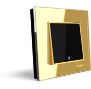 تصویر ویرا امگا طرح شیشه طلایی مشکی 