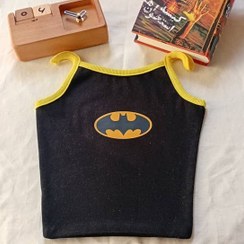 تصویر کراپ دوبند دخترانه بتمن 