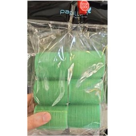 تصویر بیگودی چسبی 6 عددی 6 pcs adhesive curlers