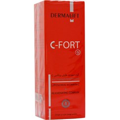 تصویر کرم صورت حاوی ویتامین سی پوست خشک و نرمال سی فورت درمالیفت 40 میلی لیتر Vitamin C Cream Normal and Dry Skin C-Fort Dermalift 40 ml