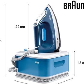 تصویر اتو بخار براون Braun Household Braun CareStyle Compact Pro IS2565BL - ارسال 20 روز کاری 