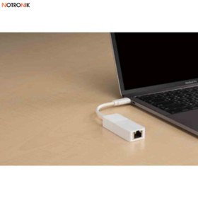 تصویر تبدیل USB-C به Gigabit Ethernet دی لینک مدل DUB-E130 D-LINK USB-C to Gigabit Ethernet Adapter DUB-E130