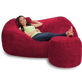 تصویر مبل شنی سوسیسی با زیرپایه 