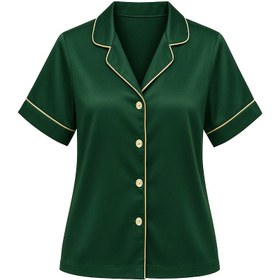 تصویر بلوز بیسیک سبز 