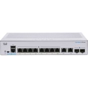 تصویر سوئیچ سیسکو بیزینس 8 پورت مدل CBS250‑8T‑E‑2G Cisco Business CBS250-8P-E-2G