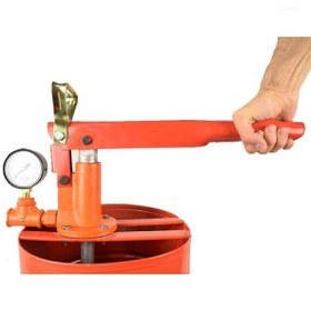 تصویر تست پمپ هیدرواستاتیک دستی ۲۵ بار تمام فلزی کد 2009/1 