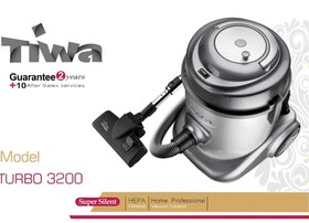 تصویر جاروبرقی سطلی تیوا مدل VC-3200 Tiwa VC-3200 Vacuum Cleaner