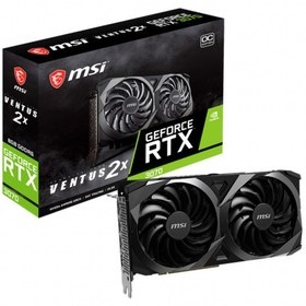 تصویر کارت گرافیک کارکرده MSi مدل RTX 3070 Ti Ventus 2x 