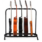 تصویر پایه گیتار مدل مولتی استند 5 تایی 