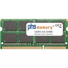 تصویر رم دسکتاپ پی اچ اس مموری PHS-memory 8GB RAM Speicher passend für MSI Cubi W3205U2GXXDX10M 