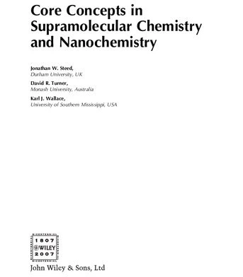 خرید و قیمت دانلود کتاب Core Concepts in Supramolecular Chemistry and ...