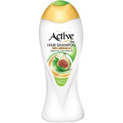 تصویر شامپو موی سر نچرال موهای چرب و نازک 400 گرمی اکتیو Natural hair shampoo, 400g active greasy and thin hair