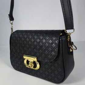 تصویر کیف زنانه مشکی کد 168 