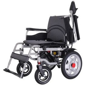 تصویر ویلچر برقی زنیتمد تاشو و سبک 