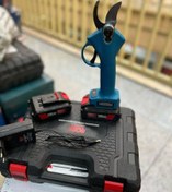 تصویر قیچی شارژی 118 ولت دو باطری BOSS باس مدل 118V 