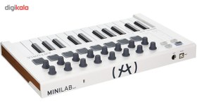 تصویر کیبورد میدی کنترلر آرتوریا مدل MiniLab Mk II ا Arturia MiniLab Mk II Midi Controller Keyboard Arturia MiniLab Mk II Midi Controller Keyboard