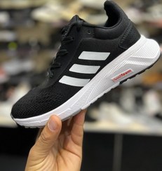 تصویر کفش اسپرت زیره EVA آدیداس مدل کلودفوم - مشکی(تک رنگ) / 41 adidas cloudfoam