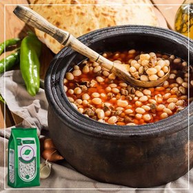 تصویر لوبیا سفید جمع - 900 گرم 