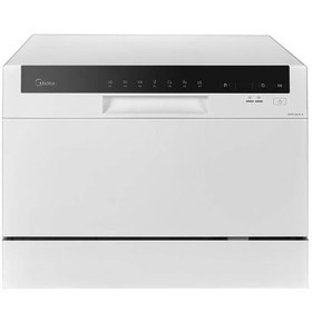 تصویر ماشین ظرفشویی رومیزی مایدیا مدل WQP6-3602F Midea WQP6-3602F Countertop Dishwasher