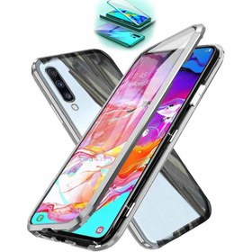 تصویر قاب مگنتی + محافظ صفحه سامسونگ Full Body Magnetic Case | Galaxy A70 