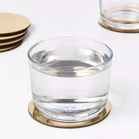 تصویر زیر لیوانی استیل ایکیا مدل iKEA GLATTIS بسته 6 عددی iKEA GLATTIS COASTERS