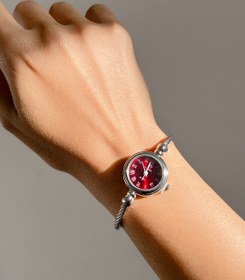 تصویر ساعت بنگلی زرشکی 