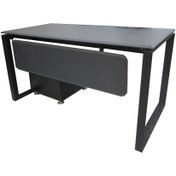 تصویر میز کارمندی مدرن پایه فلزی GF116K 