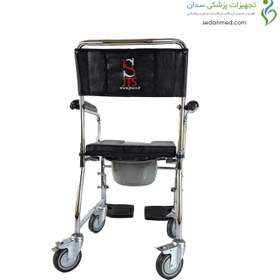 تصویر ویلچر حمامی 695u جی تی اس bathroom wheelchair 695u JTS